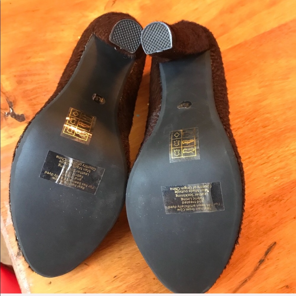 free people x jeffrey campbell cow hair pumps - Picture 7 of 7
